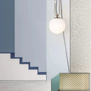 Axyaa Nordic Glass Wall Lamp Modern Bedside Sconce Art Lighting E27