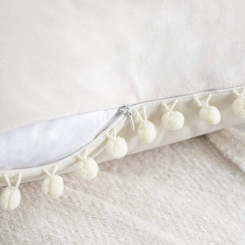 Axyaa Velvet Cushion Covers: Nordic Style Sofa Throw Pillowcase, 45x45 Home Decor