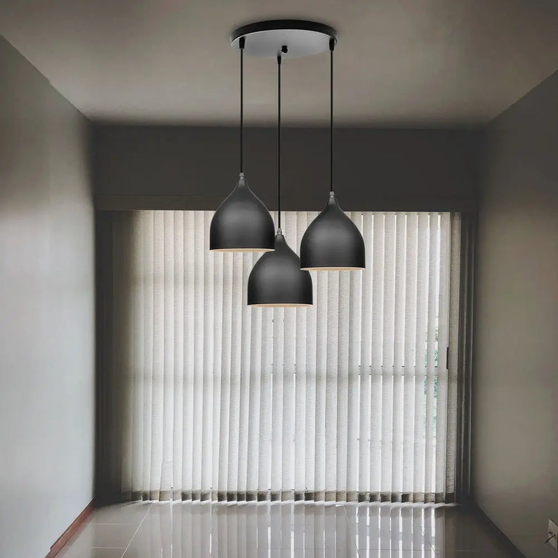 Axyaa Nordic LED Pendant Light for Kitchen Restaurant Bedroom Living Room
