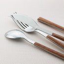 Axyaa Stainless Steel Cutlery Set for Dining - 20-Piece Complete Tableware Collection