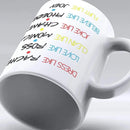 Axyaa Friends TV Show Black Ceramic Coffee Mug 11oz