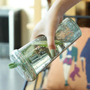 Axyaa Kawaii Bubble Tea Insulated Bottle with Straw: BPA-Free Sparkling Drinkware for Girls