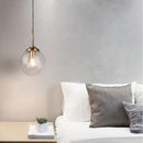 Axyaa Glass Ball Pendant Lights for Bar, Restaurant, Bedroom, and Modern Lighting