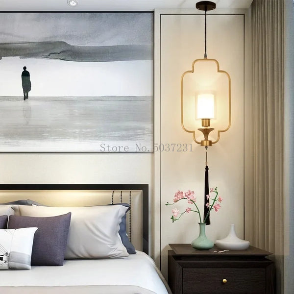 Axyaa Modern Tassel LED Pendant Light for Home Decor and Restaurant