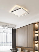 Axyaa Square Minimalist Ceiling Lamp for Bedroom Living Room Modern Nordic Design
