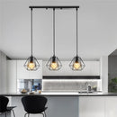 Axyaa Modern Industrial Iron Chandelier Pendant Light for Living Room Kitchen