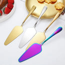 Stainless Steel Cake Divider Spoon Fork Set by Axyaa