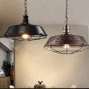Axyaa Industrial Vintage Iron Pendant Light Chandelier LED E27 for Bar Living Room