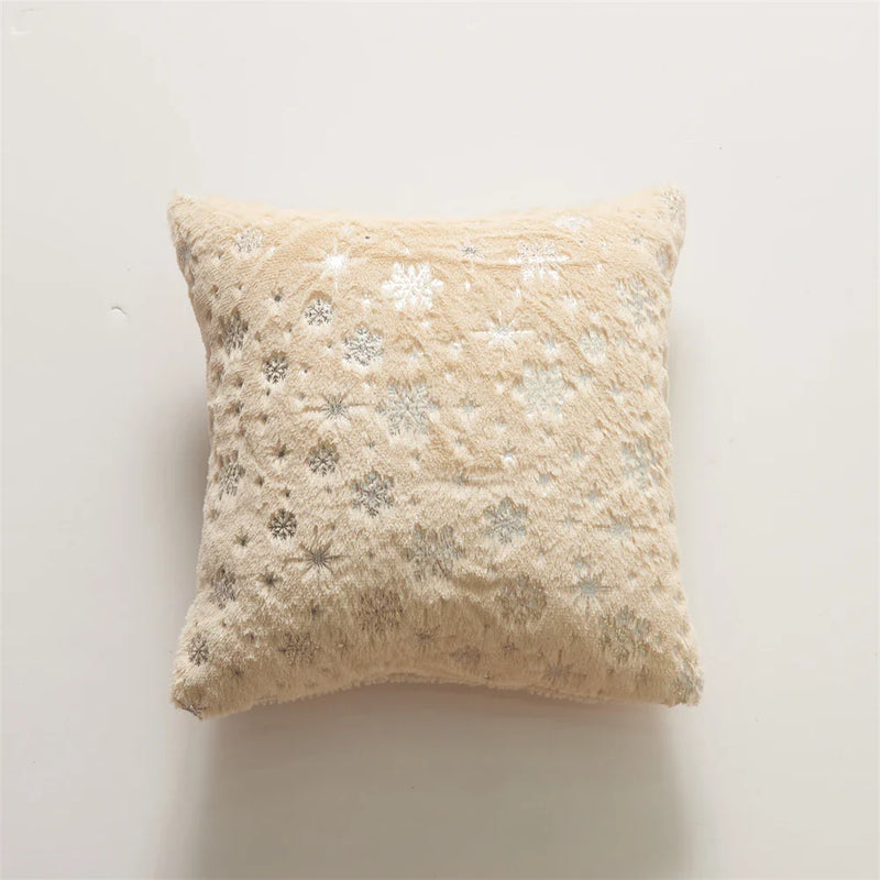 Axyaa Christmas Pillow: 18x18 Nordic Home Decorative Plush Cushion