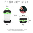 Axya Portable Camping Light: Collapsible Tent Lantern Flashlight Night Light