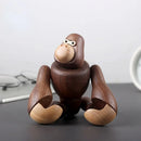 Axya Wooden Gorilla Creative Ornaments | King Kong Home Decor & Gifts