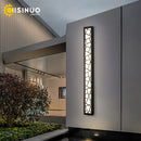 Axyaa LED Outdoor Wall Lamp IP65 Aluminum Light for Garden Villa.
