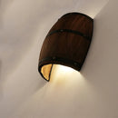 Axyaa Vintage Barrel Wall Lamp with LED for Home and Commercial Spaces