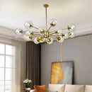 Axyaa Glass LED Chandeliers: Modern Lighting for Home Decor