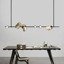 Axyaa LED Chandelier: Modern Art Designer Restaurant Pendant Lights