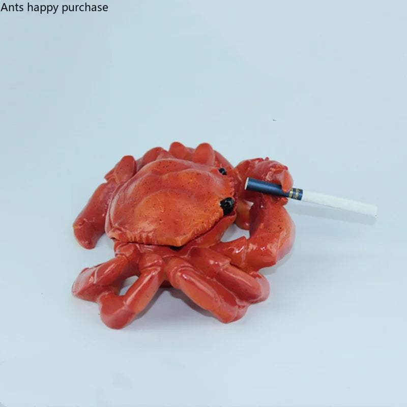 Axya Crab Resin Ash Storage Tray with Cover - Smoking Accessories
