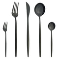 Axyaa Mint Green Stainless Steel Cutlery Set | 5pcs Knife Fork Spoon Flatware Tableware