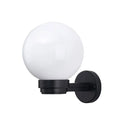 Axyaa Wall Lantern with Acrylic Globe Shade for Entryway & Patio