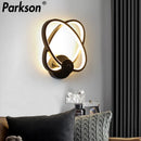 Axyaa LED Wall Lamp: Modern Simplicity for Indoor Living Room, Bedroom, and Aisle Lighting