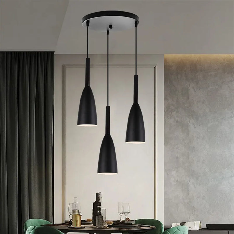Nordic Minimalist Pendant Lamp for Dining Table Kitchen Island by Axyaa