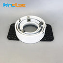 Axyaa Round LED Downlight Frame with MR16/GU10 Socket for Recessed Ceiling Spot Lighting