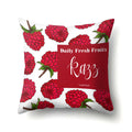 Fresh Fruits Watermelon Throw Pillow Covers by Axyaa