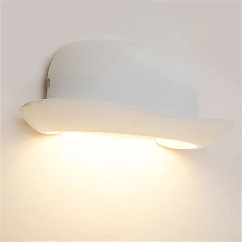 Axyaa LED Aluminum Wall Lamp, Modern Minimalist Creative Bedroom Light
