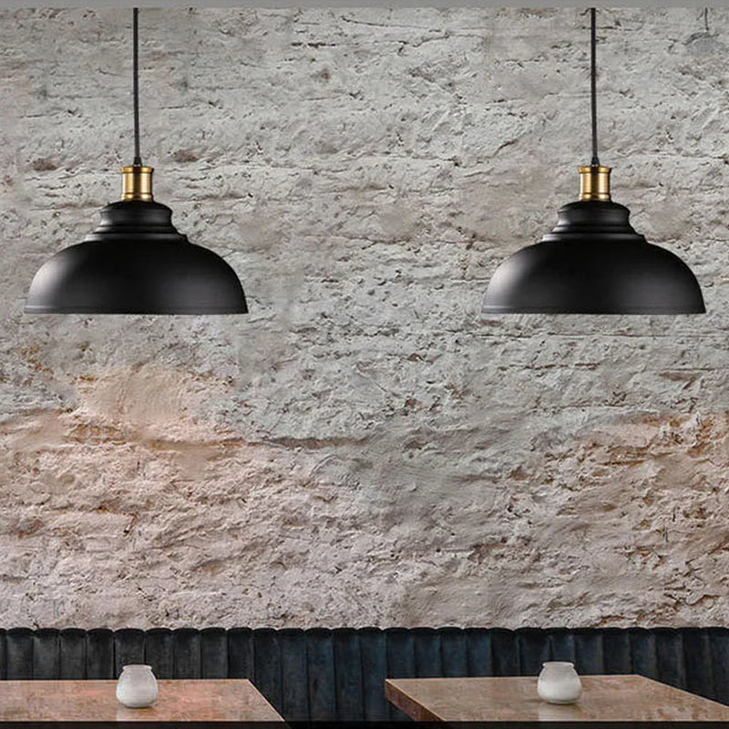 Axyaa Retro Loft Industrial Pendant Light for Living and Bar Spaces