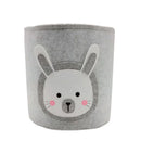 Axyaa Cotton Animal Storage Basket for Kids Toys and Clothes