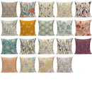 Axyaa Vintage Flower Cushion Covers - Shabby Chic Floral Pillowcase