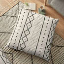 Axyaa Stripe Cushion Cover 45x45 Soft Pillow Cover for Living Room Sofa Nordic Home Decor