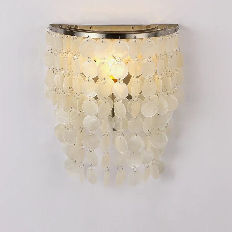 Axyaa Seashell LED Wall Lamp for Home Decor & Lighting