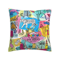 Axyaa Nordic Linen Graffiti Cushion Cover for Sofa Decoration
