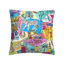 Axyaa Nordic Linen Graffiti Cushion Cover for Sofa Decoration