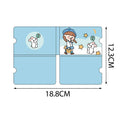 Axyaa Cartoon Mask Storage Organizer Case for Students and Adults