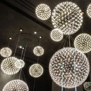 Axyaa Sparkball Pendant Lights for Home Decor and Indoor Lighting