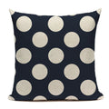 Axyaa Polka Dots Cushion Cover 45*45 Nordic Decorative Pillow for Home Sofa