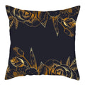 Axyaa Spring Flower Plant Decor Cushion Cover for Home Sofa