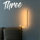 Axyaa Nordic LED Hanging Chandelier for Living Room Bedroom Floor Lamp