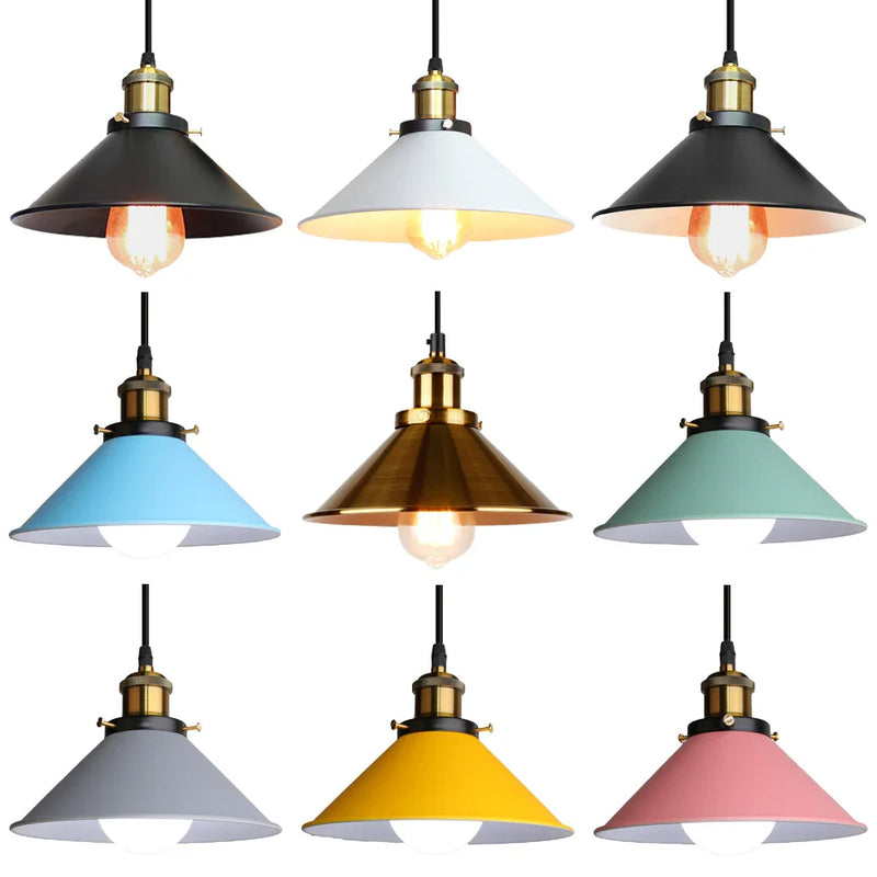 Axya Industrial Pendant Lights: Modern Retro Loft Hanging Lamp for Home Living Room Kitchen Decor