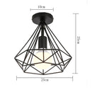 Axyaa Iron Ceiling Light: Modern Fixture for Parlor, Dining Room, Balcony