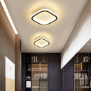 Nordic LED Round Ceiling Lamp 25cm - Axyaa Creative Kitchen Square Light