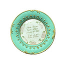 Axya Tiffany Blue Resin Baby Wedding Photo Frame - Desktop Home Decor Gift