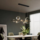 Axyaa Glass Bubble Chandelier Light for Dining Room and Store