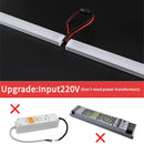 Axyaa U-Shape LED Bar Strip Light, Aluminum Profile, Milky/Black/Clear Cover, Under Cabinet Lighting