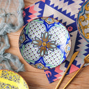 Axya Porcelain Soup Plate Set, Aladin Style, 21cm, Service for 4/8/12