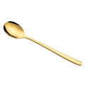 Axyaa Stainless Steel Golden Teaspoons with Long Handle - Kitchen Tableware