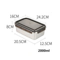 Axyaa Insulated Bento Box: Leakproof, Portable, Fresh-Keeping Container