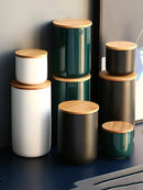 Axya Ceramic Sealed Storage Jar Set