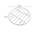Axyaa Stainless Steel Steamer Rack for Kitchen Cooking and Baking